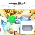 thumbnail image 3 of Auto Oil Drip Pan, Motorcycle Oil Drip Tray Convenient Abrasion Proof 3L Enduring Leakproof Spacious  for Oil Change Task, 3 of 7