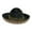Weaving Edge, variant on BELOVING Sombrero Hat Party Costume Mexican Theme Decoration Stylish Creative Mini Sombrero Top Hat Mexican Hat Headband for Halloween Beige Hat