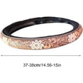 thumbnail image 2 of Steering Wheel Cover Cowboy Decoration Non-Slip Wear Resistant Wheel Protector, 15 Inches, 2 of 14