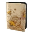 thumbnail image 2 of Rateoe Pattern Passport Holder Wallet Leather Mulit-purpose Travel Wallet Credit Cards Case ,Passport Cover for Women Men-6.5 in, 2 of 5