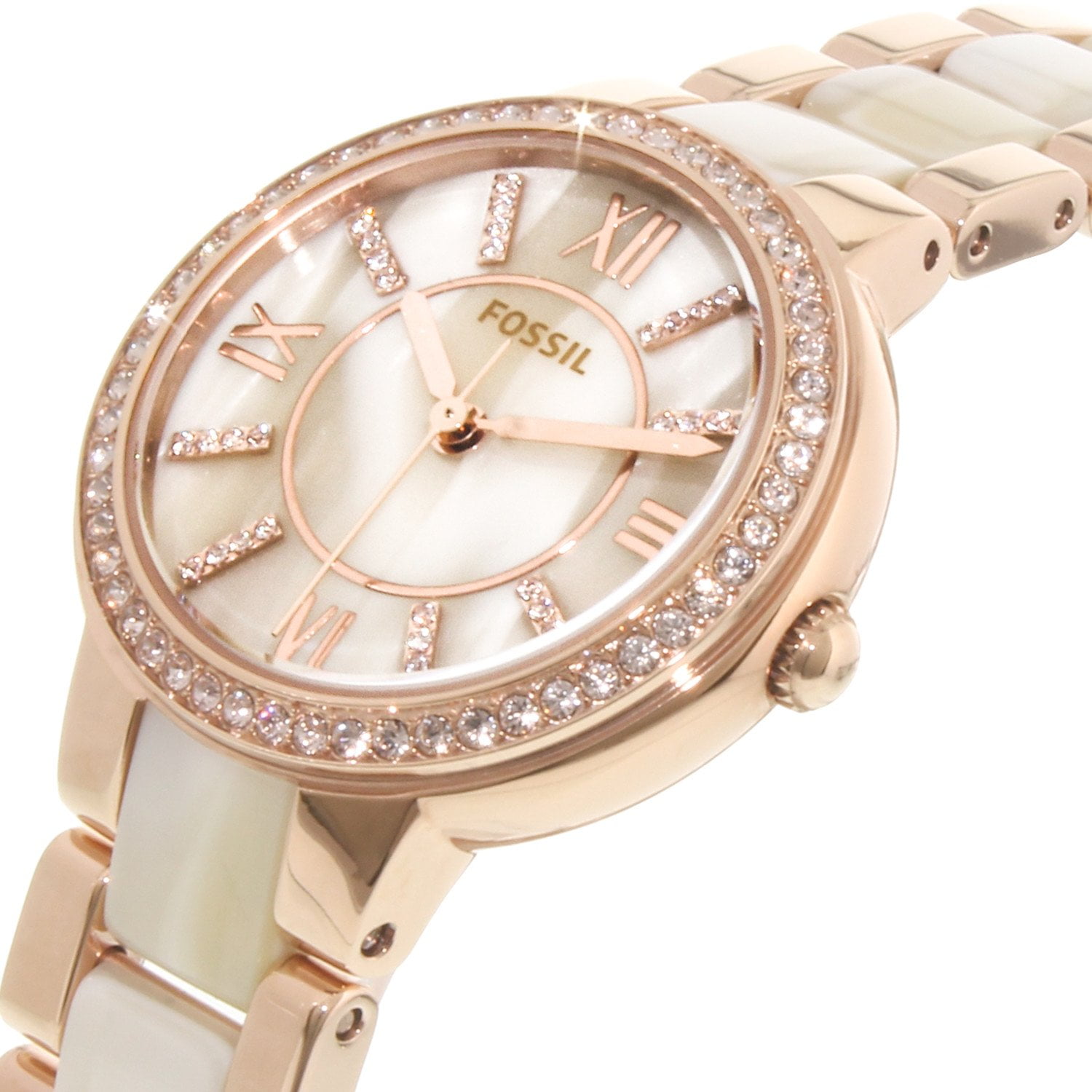 fossil q virginia rose gold