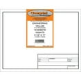 thumbnail image 2 of (Price/PK)Clearprint CP10221220 17 x 22 Unprinted Vellum Title Block/Border 10-Sheet-Pack, 2 of 3
