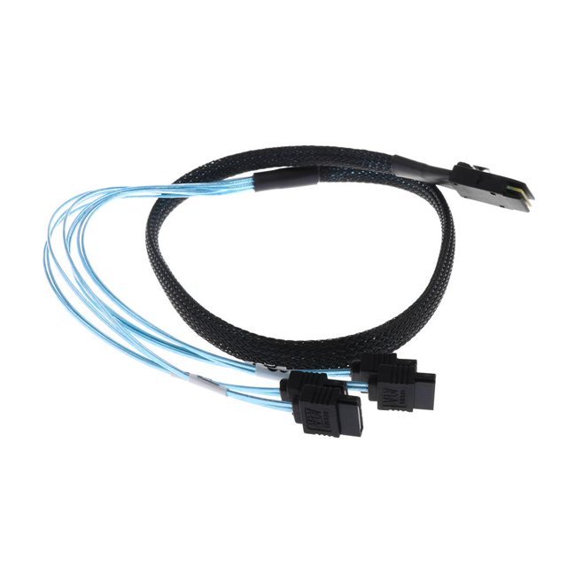 Sas 36p Sff-8087 A 4 7pin Herramientas de Duro Admite hasta 6 GigaBits Per Second por canal 0.75M perfke Cable divisor de disco duro