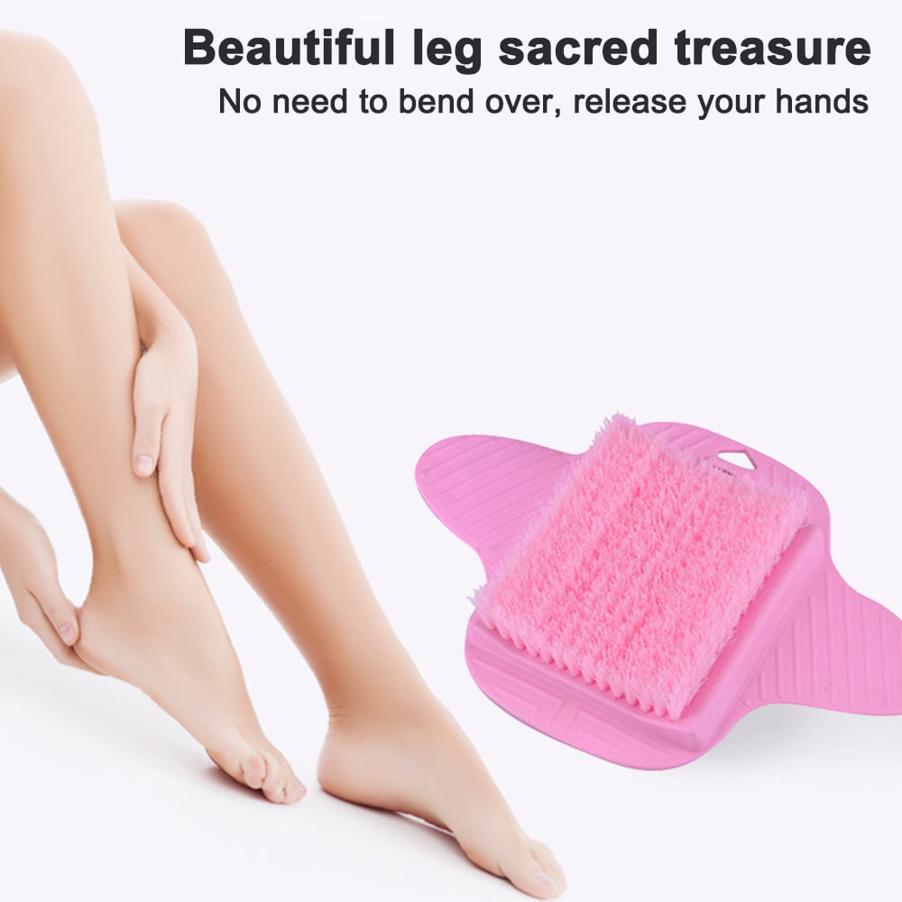 Mars Wellness Bath Scrubber and Foot Exfoliator - Feet Scrubber Dead Skin  Remover - Shower Exfoliating Scrubber with Foot Pumice Stone - Shower Foot