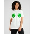 thumbnail image 1 of Shamrock Boobs Irish Boobies St Patricks Day T-Shirt, 1 of 4