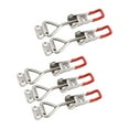 thumbnail image 4 of 5Pcs Toggle Latch Clamp Stainless Steel for Furniture Hardware Home Sliding Door without keyhole, 4 of 8
