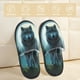 thumbnail image 2 of Balery Wolf Pantuflas de Casa de Felpa Silenciosas con Diseño Estampado, Zapatillas Cómodas Antideslizantes de Algodón para Interior-Large, 2 of 8