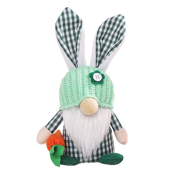 Muñeca de conejo de peluche, Caixin handmade conejo dwarfs decoración del hogar regalos de pascua para niños y niñas Caixin Muñeca de conejo de peluche