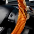 thumbnail image 5 of Thanksgiving Pumpkin Pie 14.5 Inch Printing PVC Leather Car Wheel Cover Steering Wheel Covers Auto Accessories, 5 of 6