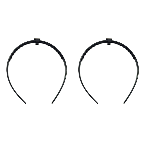 Diadema Con Inserción Sombrero Graduación Diademas Dientes Antideslizantes ABS para Asegurar El Gorro