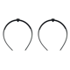 thumbnail image 1 of Diadema Con Inserción Sombrero Graduación Diademas Dientes Antideslizantes ABS para Asegurar El Gorro, 1 of 6