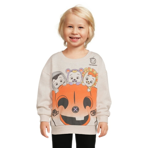 CoComelon Toddler Boy Halloween Graphic Sweatshirt, Sizes 12M-5T