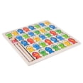 thumbnail image 3 of Montessori Wooden Alphabet Number Puzzle Board Educational Toy for Toddlers Fine Motor Skills Development Game, 3 of 6