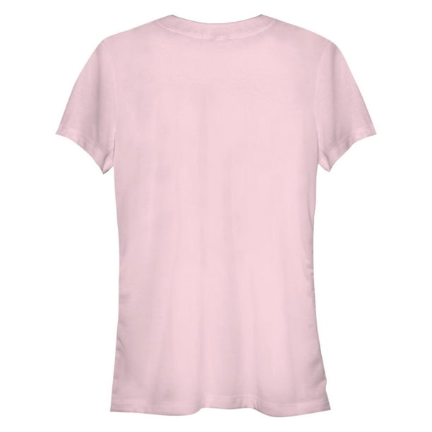 Junior's Rick And Morty Pansexual Flag Rick Graphic Tee Light Pink