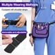 thumbnail image 5 of Guardurnaity Organizador de enfermería acceso rápido cómodo transporte cinturón ajustable cinturón de enfermera bolsa ligera Bolsas de mensajero y de hombro negro, 5 of 6