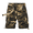 Tan, variant on Men's 100% Cotton Camo Cargo Shorts, Multi Pockets Relaxed Fit Tactical Casual Shorts Without Belt