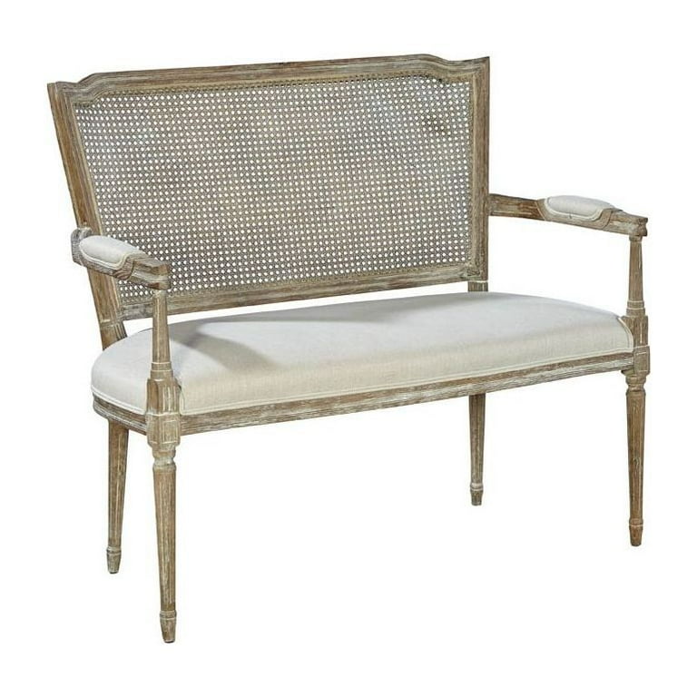 Cane settee sale