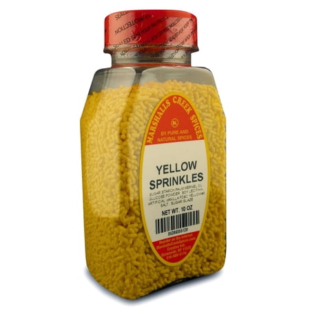 Marshalls Creek Spices SPRINKLES YELLOW 10 ounce