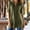 Army Green, variant on Army Green Womens T Shirts Baggy Short Sleeve Tab Solid Button-Up Shirts Teens Shirts XL