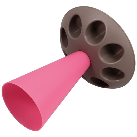 FRCOLOR Plastic Pastry Bag Holder Stand with 8 Slots for Nozzles Icing Bag and Nozzle Holder Pipping Bag Rack