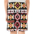 thumbnail image 3 of Aztec Geometric Abstract Pattern Athletic Shorts Breathable with Comfort Fit Drawstring Casual Sweatshorts X-Small, 3 of 9