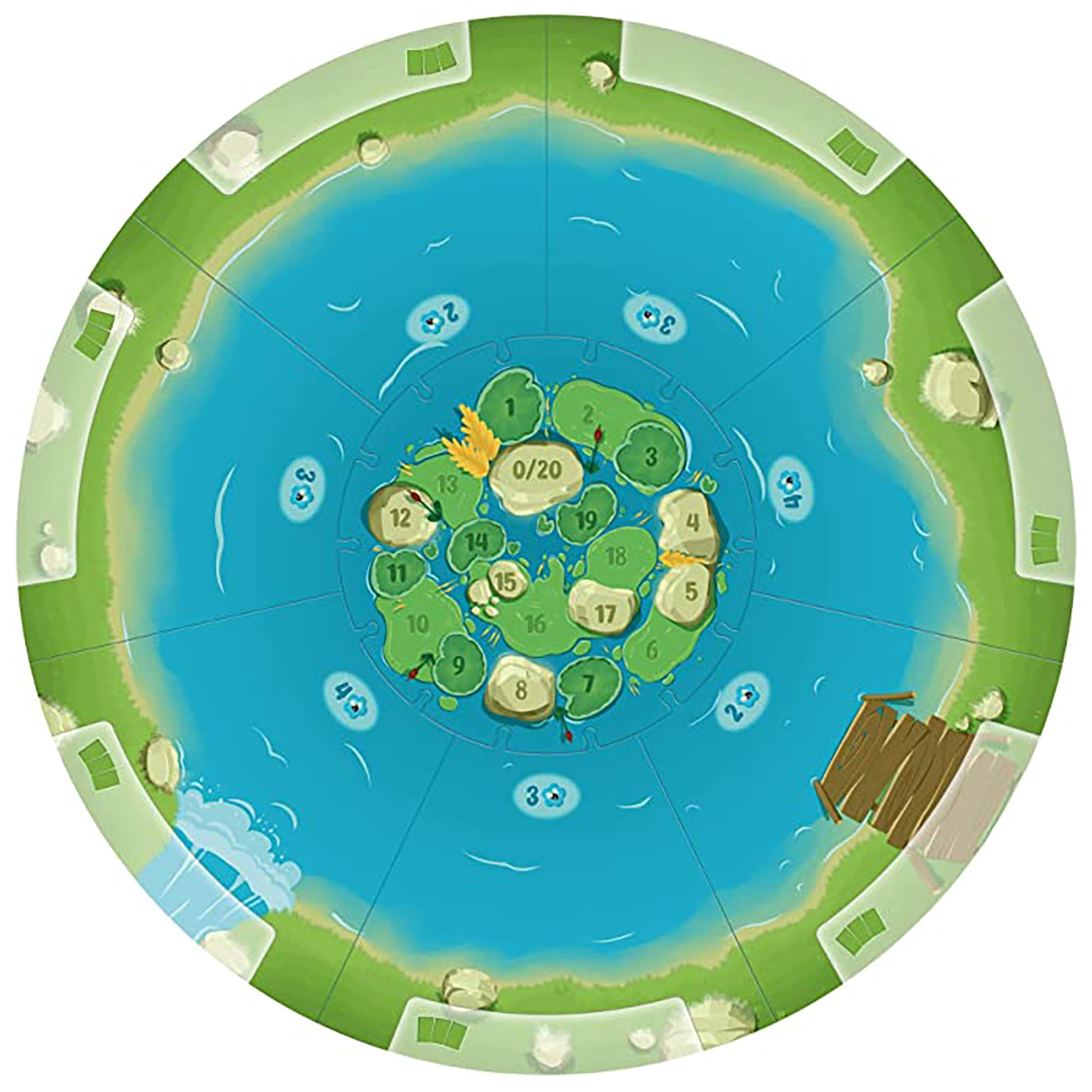 Aquarena - Board Game, Kids & Family, 2-6 Players, 30 Mins, Ages 8+