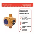 thumbnail image 2 of Automatico para Bomba de Agua, 127 V, SKD-15, 2 of 2