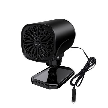 

Younar Car Heater 2 in 1 Plug in Cigarette Lighter Portable Auto Heater Fan Car Heating Fan for Car SUV Truck RV Trailer standard