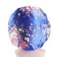 thumbnail image 4 of Extra Large Long Hair Care Satin Bonnet Cap Night Sleep Hat Head Wrap Cover, 4 of 5