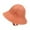 Orange, variant on Zwiiyzr Toddler Boys Girls Bucket Hat Summer Hat for Sun Protection UV-proof Sun Beach Cap Children Kids Solid Color Outdoor Hat Pink