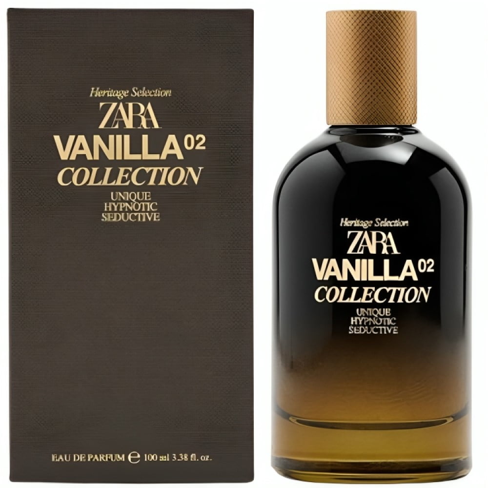 Zara Vanilla Collection 02 Cologne for Men EDP Eau de Parfum 100ml (3.38 fl. oz.)