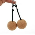 thumbnail image 4 of 2x 50mm Floating Cork Ball Key Ring Sailing Boat Float Buoyant Rope Kayak, 4 of 9