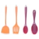 thumbnail image 5 of 1 juego de utensilios de cocina de silicona, espátula de cocina, cuchara ranurada, cuchara de arroz, cuchara para untar, 5 of 6