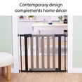 thumbnail image 6 of Safety 1st Wood-and-Metal Flat Slat Gate, Grey, 6 of 13