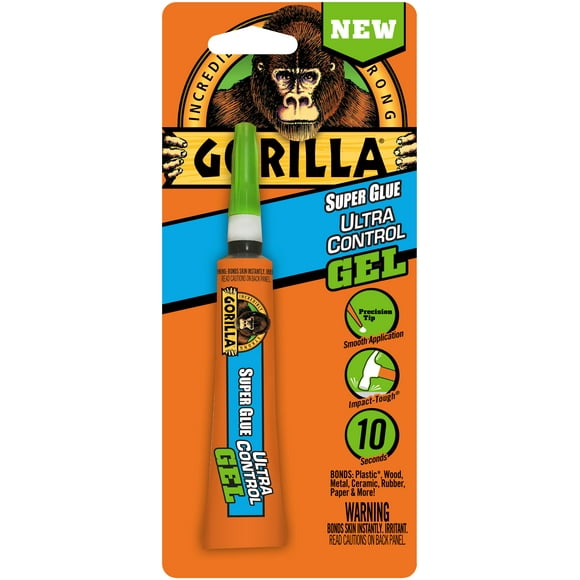 Gorilla Ultra Control Super Glue Gel-.53Oz