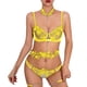 thumbnail image 1 of Gibobby Ropa interior mujer sexy Sexy sin Lencería de Encaje para Mujer Anillo de Pijama Sexy Sexy Lencería Íntimos de una Pieza Plus Size Mujeres lencería(A, G), 1 of 5