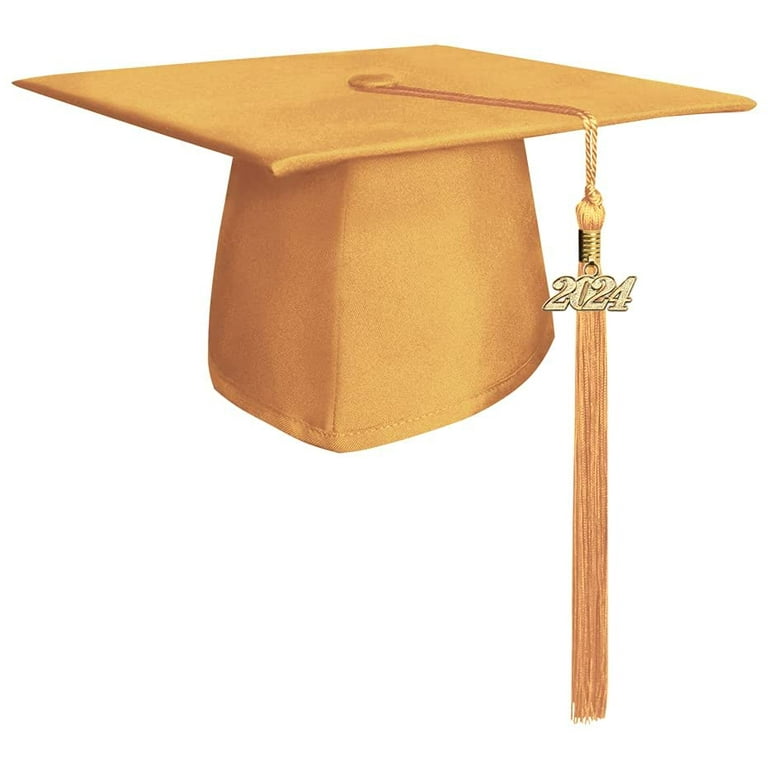 Endea Graduation Tassel Date Charm Gold Year (Gold, 2024) 