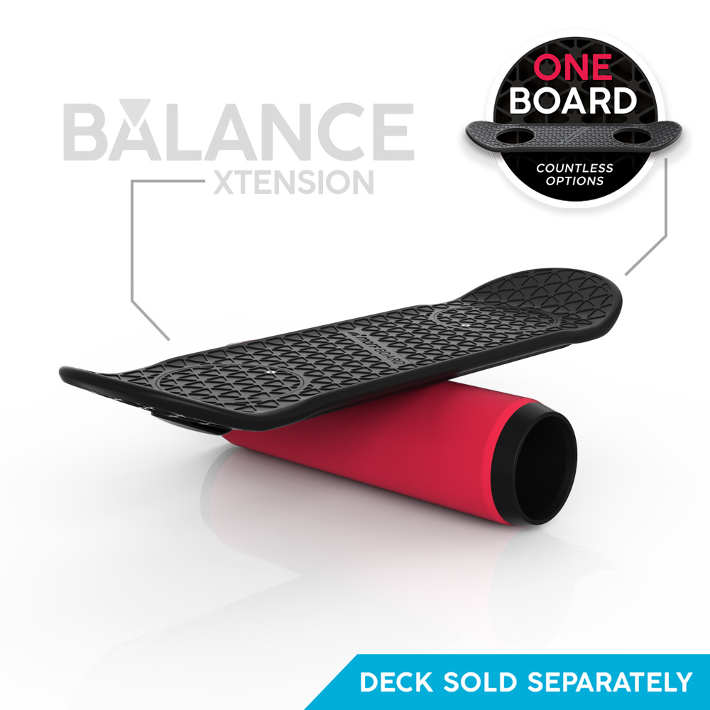 Roller Board Extension for Exercise MORFBOARD Balance Xtension Deck Sold Athletic Training /& Board Sports Includes 2 End Block Extensions /& 1 Roller