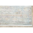 thumbnail image 2 of Turkish Geometric Oriental Distressed Ivory Area Rug, 2 of 5