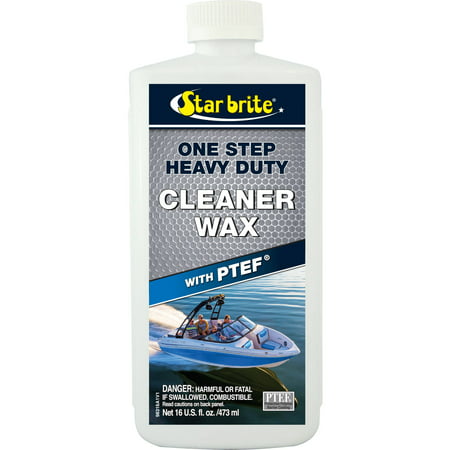 Star Brite One-Step Heavy-Duty Cleaner Wax with PTEF, 16