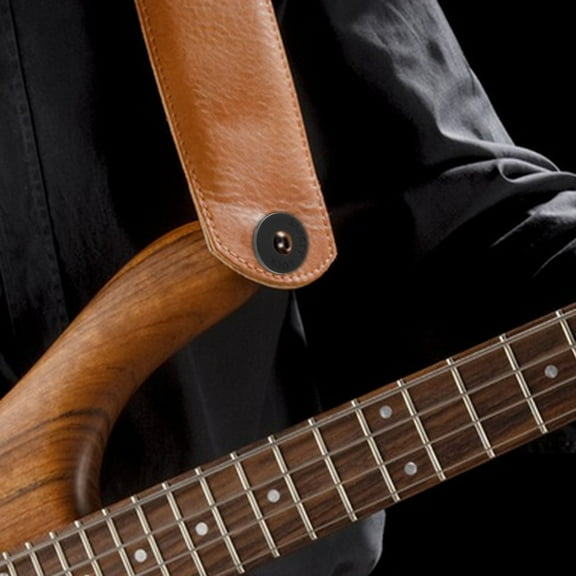 Hemoton 10pcs Guitar Strap Lock Set Heavy Duty Metal Guitar Strap Button Straplock Hold Tight Strap Locks For Electric Guitar Guitar Strap Parts