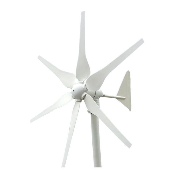 500W Wind Turbine 12V 24V AC/DC Reinforced Blade Over Speed Protection Low Wind Speed Starting Wind Turbines ,Widely Use