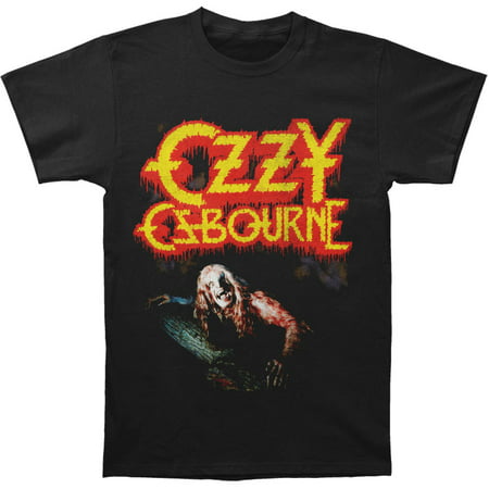 Ozzy Osbourne Men's  BATM Vintage T-shirt Black (Best Ozzy Man Reviews)