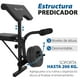 thumbnail image 2 of Banco de Ejercicio Fitness Altera LIONSET Kit Multifuncional Respaldo Ajustable C Barra y Pesas Integradas Mas Polea Color Negro, 2 of 7