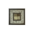 thumbnail image 2 of 16 x 5 Abstract knitted Shadow Box Wall Decor, Brown, 2 of 3