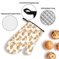 thumbnail image 3 of Naloa Labrador Retriever Dog Oven Mitts and Pot Holders 4 pcs Set, Cooking Baking Grilling Kitchen Oven Glove for Cooking, 3 of 6