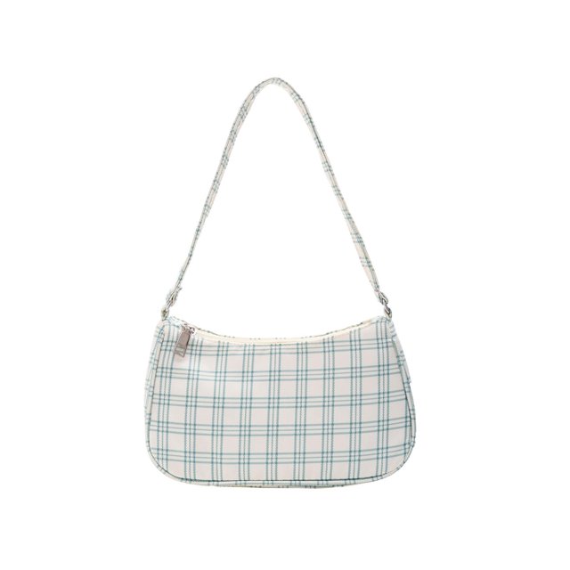 Bolsa Moda mujer impresión a cuadros hombro axila pequeño (verde) Ehuebsd Para Estrenar