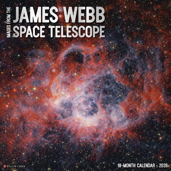 James Webb Space Telescope 2026 Wall Calendar, (Paperback)
