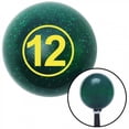 thumbnail image 1 of American Shifter  Yellow Ball No.12 Green Metal Flake Shift Knob with M16 x 1.5 Insert Shifter Auto, 1 of 1