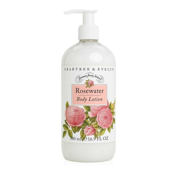 Crabtree & Evelyn Body Lotion Rosewater 16.9 Fl Oz